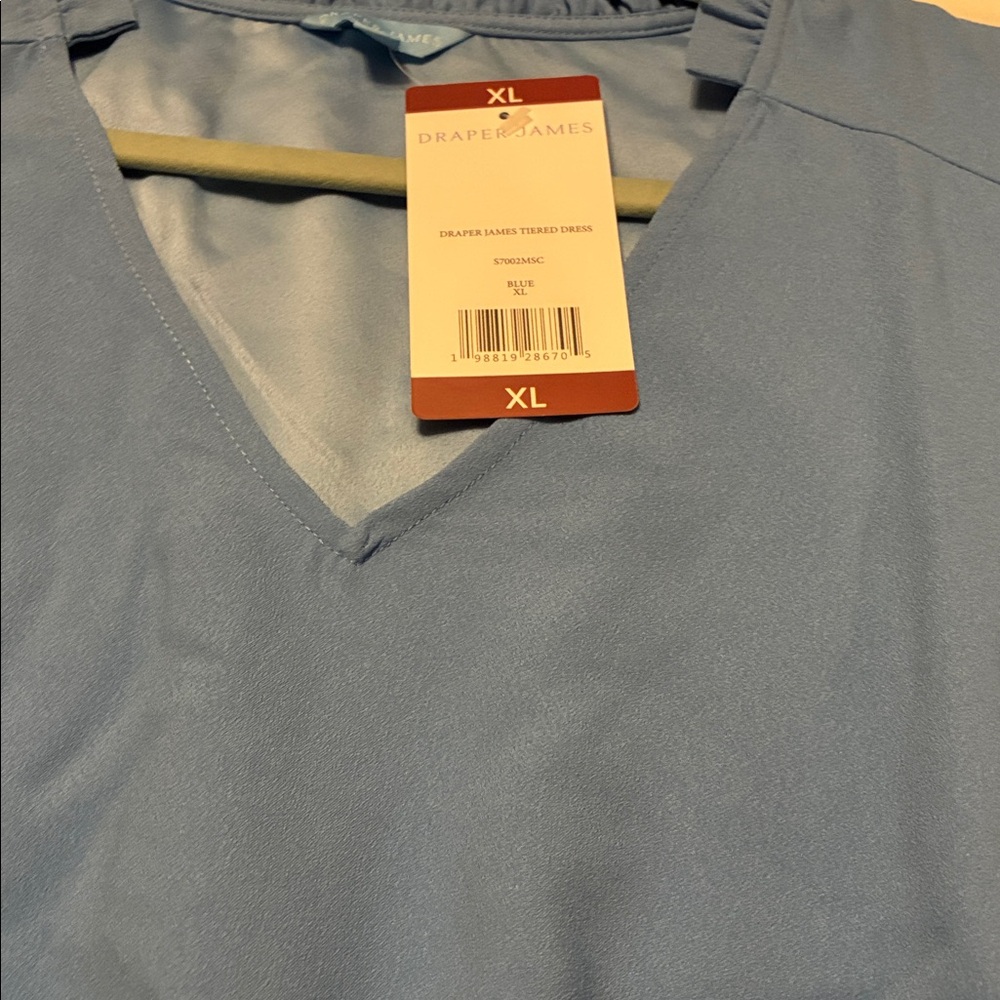 Draper James Ladies Double Tiered V- Neck Mini Dress - Picture 11 of 11